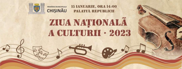 Eveniment cultural-artistic de Ziua Națională a Culturii, la Palatul Republicii, pentru reprezentanții din domeniu